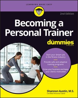 Becoming a Personal Trainer For Dummies book cover