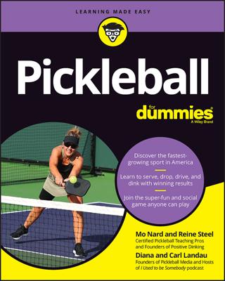 Pickleball For Dummies book cover