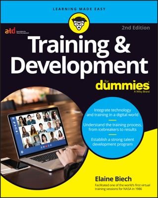 Training & Development For Dummies book cover