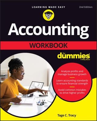 Accounting Workbook For Dummies book cover