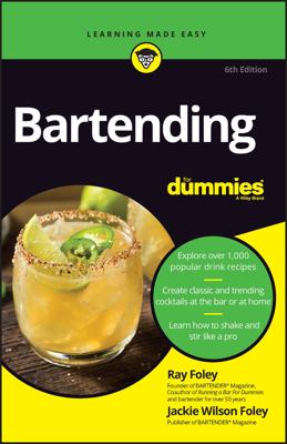 Bartending For Dummies book cover