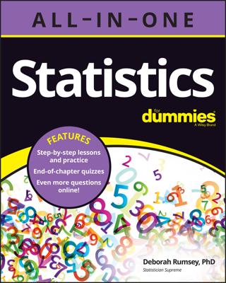 Statistics All-in-One For Dummies book cover