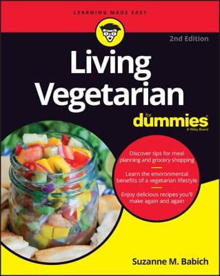 Living Vegetarian For Dummies book cover