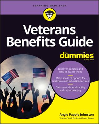 Veterans Benefits Guide For Dummies book cover