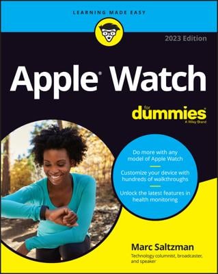 Apple Watch For Dummies book cover