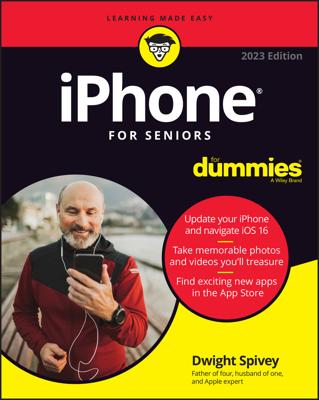 iPhone For Seniors For Dummies book cover