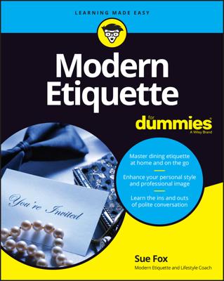 Modern Etiquette For Dummies book cover