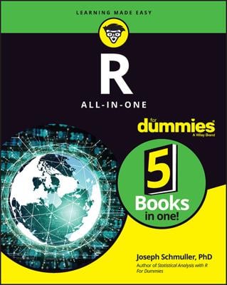 R All-in-One For Dummies book cover