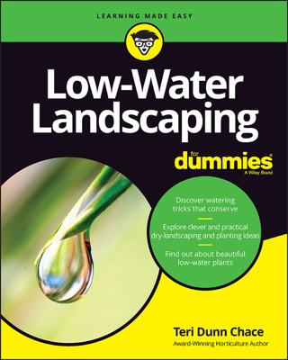 Low-Water Landscaping For Dummies book cover