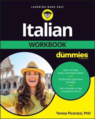 Italian Workbook For Dummies book cover