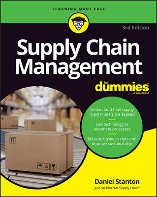 Supply Chain Management For Dummies book cover