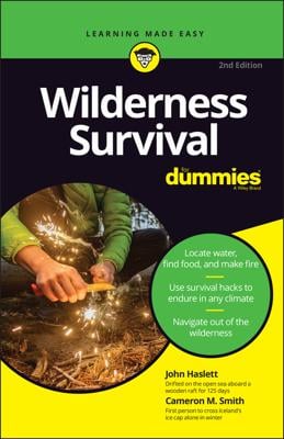 Wilderness Survival For Dummies book cover