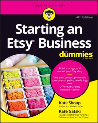 Starting an Etsy Business For Dummies book cover