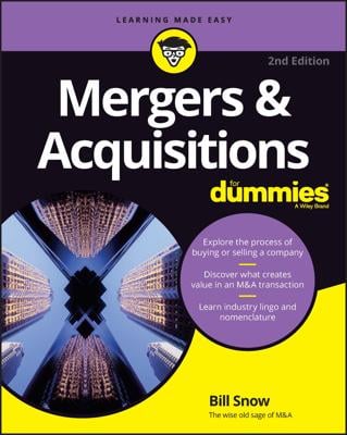 Mergers & Acquisitions For Dummies book cover