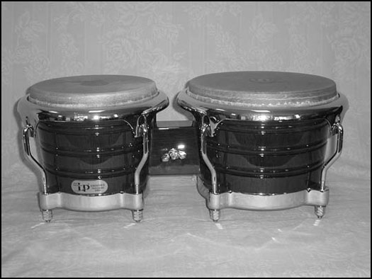 The bongo drums come from Cuba.