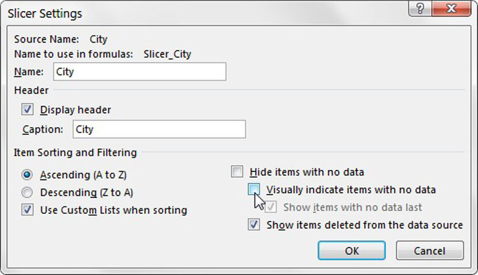 Disable the cross-filter behavior for certain slicers.