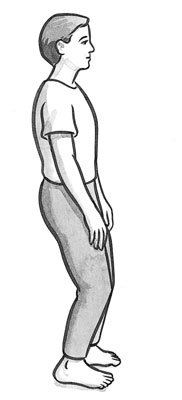 The powerful but relaxed T'ai Chi Posture.