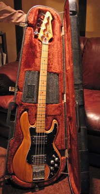 Protect your bass with a hard-shell case.