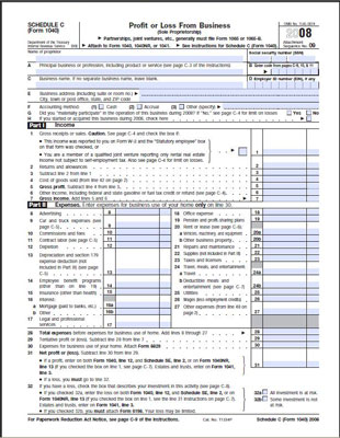 tax form for business