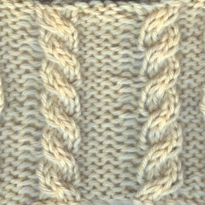 How To Knit A Four Stitch Cable Dummies