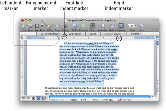 how to change paragraph spacing in word on mac