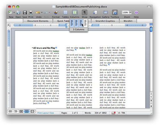 how to insert a table in word over text