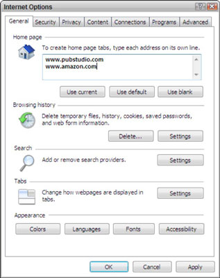 How To Change Your Home Page In Internet Explorer Dummies
