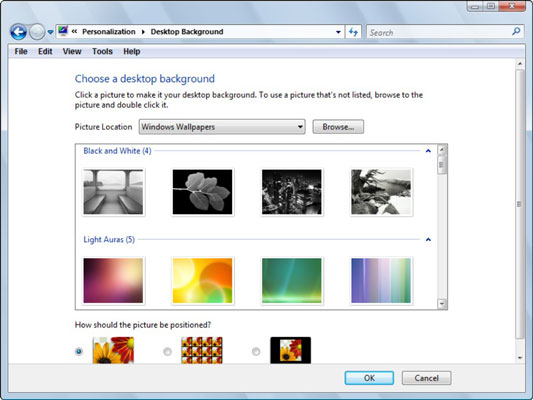 How To Change The Desktop Background In Windows Vista