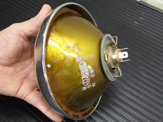 Sealed-beam headlights include the lamp, reflectors, and lens in a single unit that plugs into your