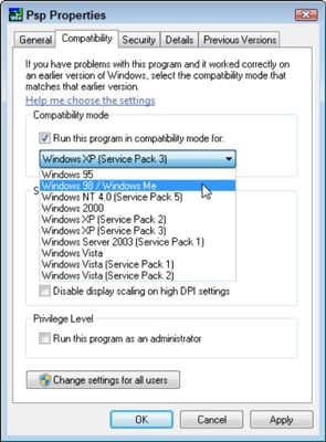 programs as for xp run in windows 7