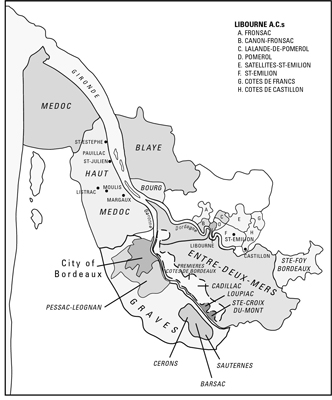 Bordeaux is a complex region, with many districts.