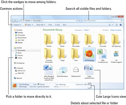 file explorer