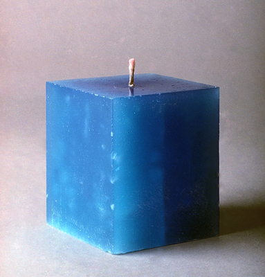 Basic molded candles are great for Christmas gifts.