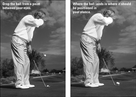Position yourself in relation to the ball.