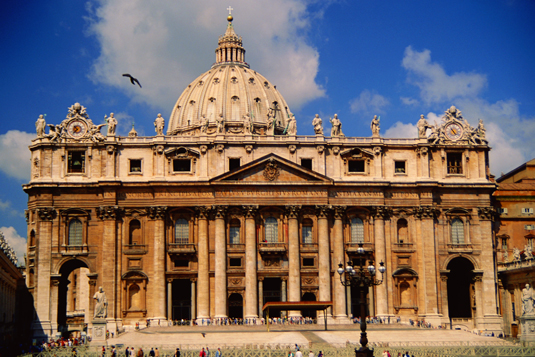 The Basilica of Saint Peter in the Vatican [Credit: Corbis Digital Stock]