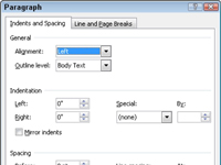 what is a dialog box launcher in word 2010