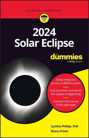 2024 Solar Eclipse For Dummies book cover