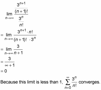 Using The Ratio Test To Determine Whether A Series Converges Dummies