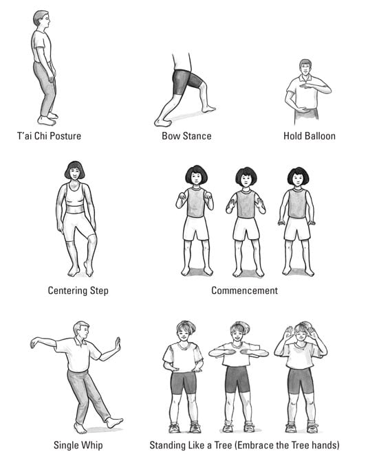 Tai Chi Moves Chart