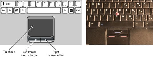 moneda articulo Inferir How to Use the Touchpad, Your Laptop's Built-In Mouse - dummies