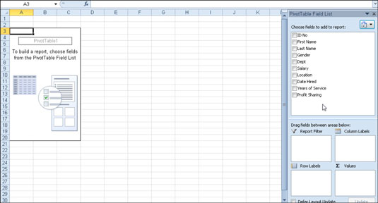 Pivot Table In Excel 2010