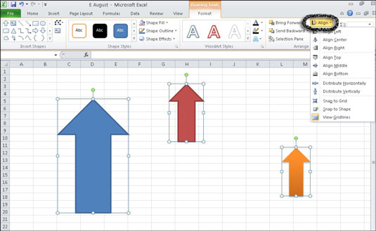 Align Charts In Excel