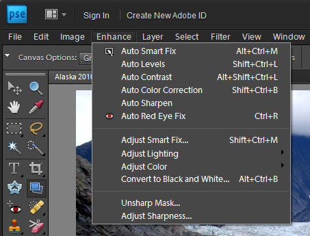 How To Use One Step Auto Fixes In Photoshop Elements 9 Dummies