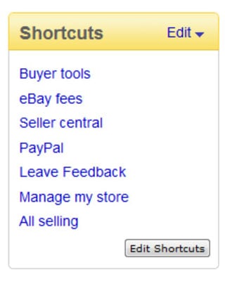 Click the link on the left side of your My eBay<i> </i>page in the Shortcuts box. To register, just click the PayPal link.