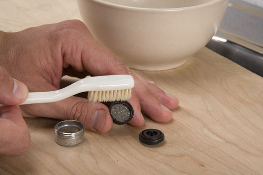 How To Clean A Faucet Aerator And Sink Sprayer Dummies