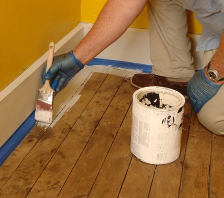 How To Paint Wood Floors Dummies