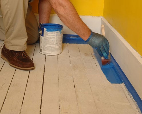 How To Paint Wood Floors Dummies