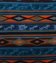 Go for the American Southwest style with Navajo patterns.