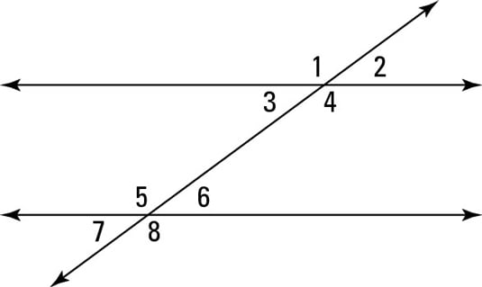 Definitions And Theorems Of Parallel Lines Dummies