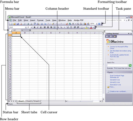 Excel Template Format from www.dummies.com